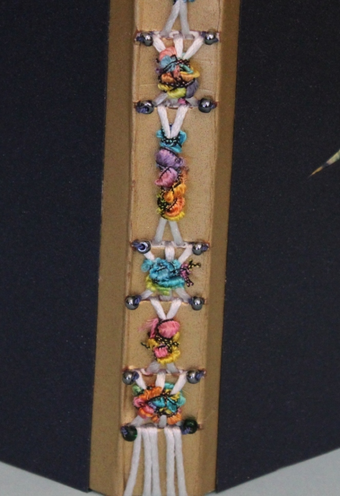 Long Stitch Book, Decorative Spine, by Paula Beardell Krieg